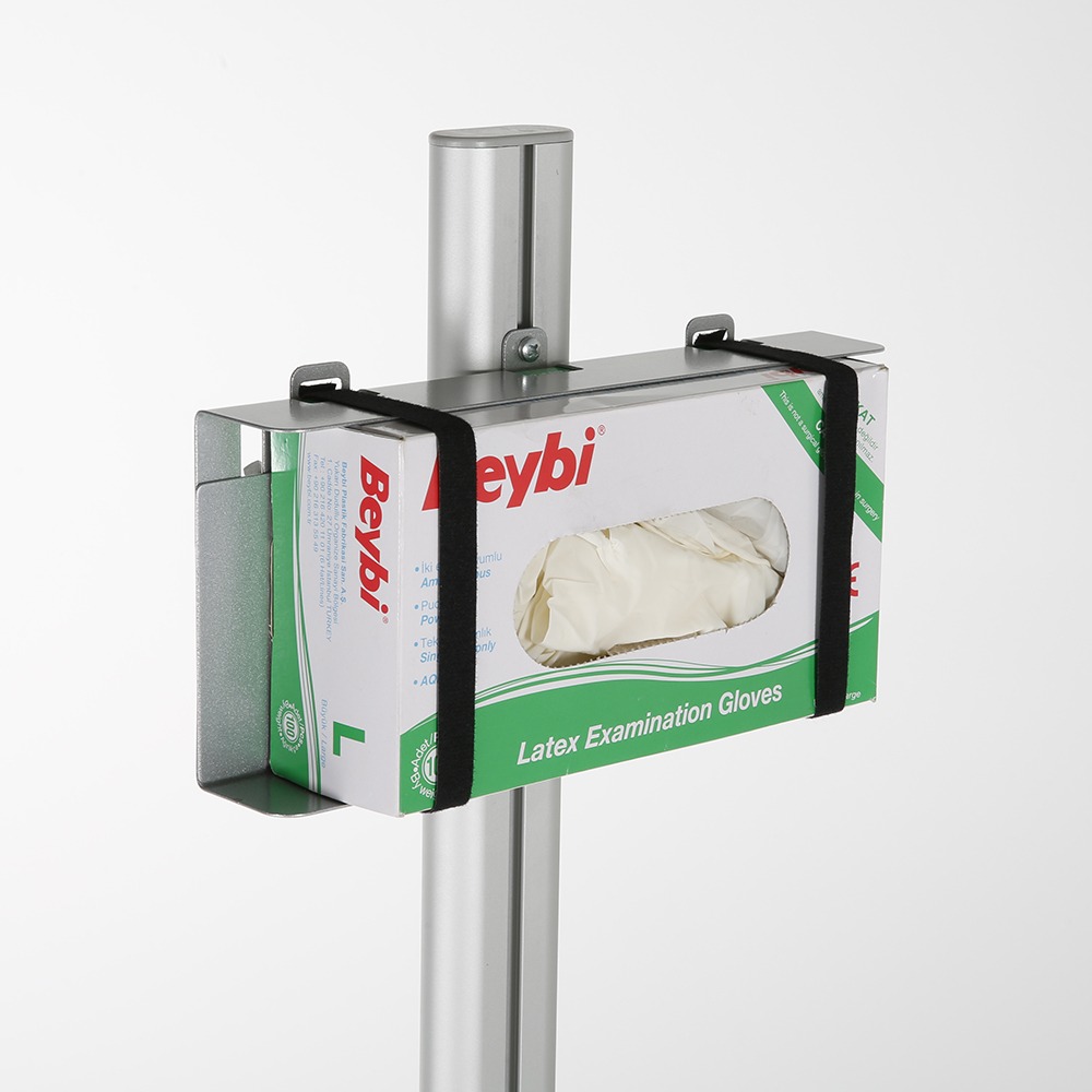 MT Displays | Floor Stand for Healthcare Dispensers in Box