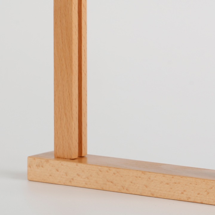 MT Displays | Fort Desktop Menu Holder, Straight Cut