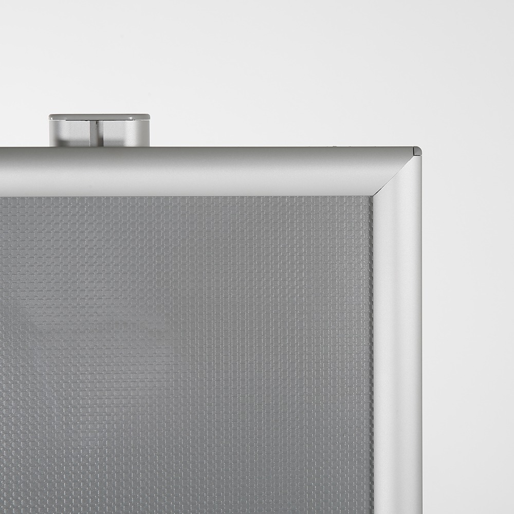 MT Displays | Hand Stanitizer Floor Stand With Opti Frame Vol1