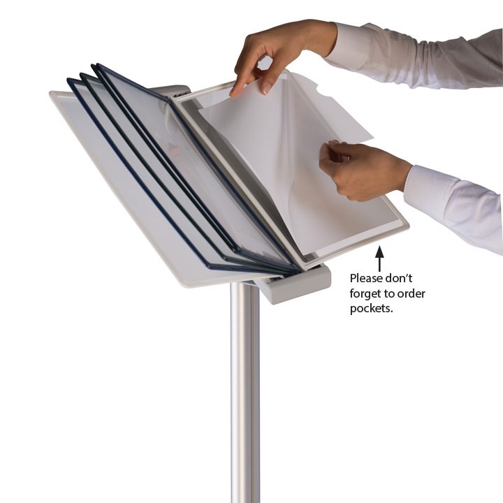 MT Displays | Floor Standing Reference Rack