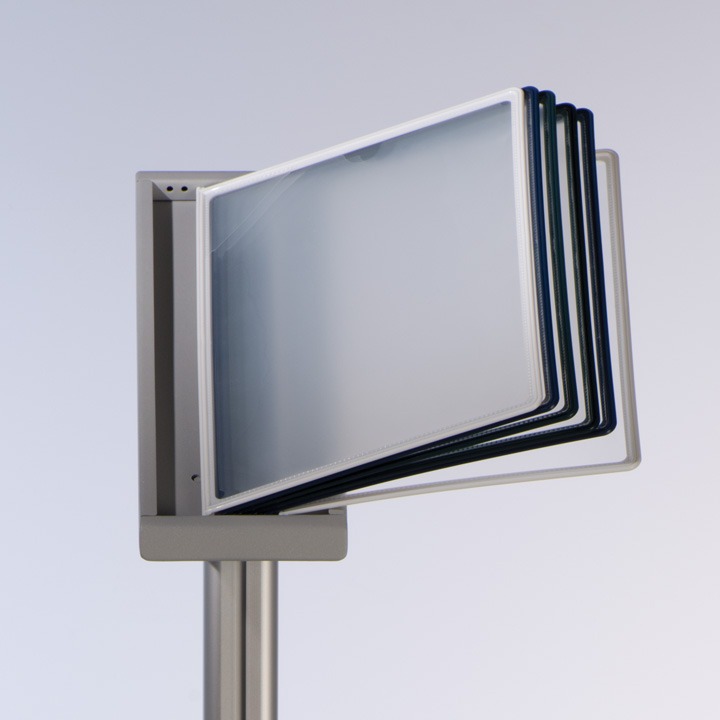 MT Displays | Floor Standing Reference Rack