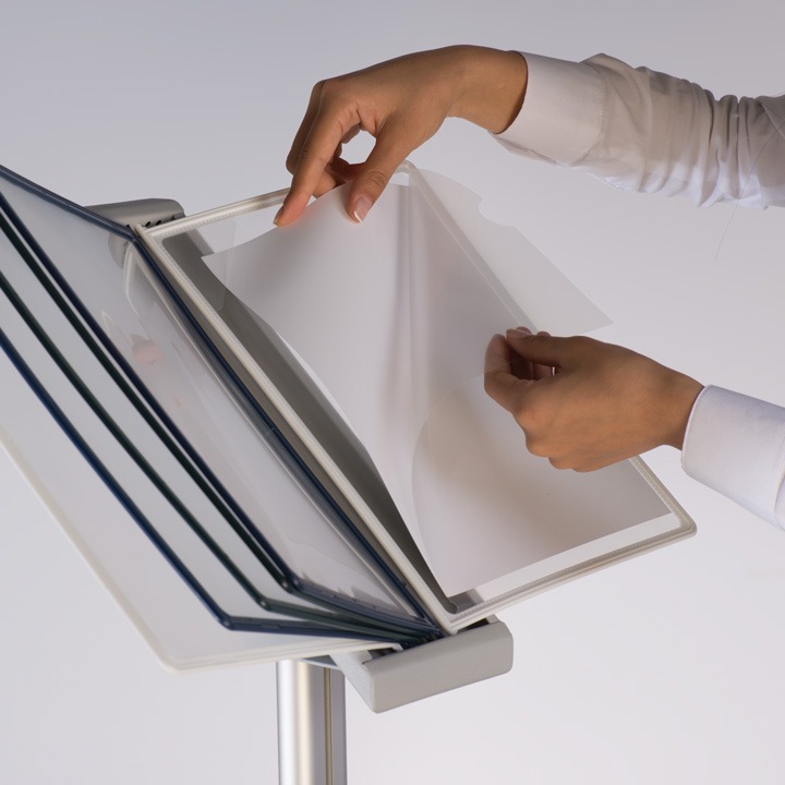 MT Displays | Floor Standing Reference Rack
