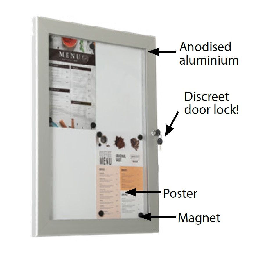 MT Displays | Sealed Magnetic Showboard