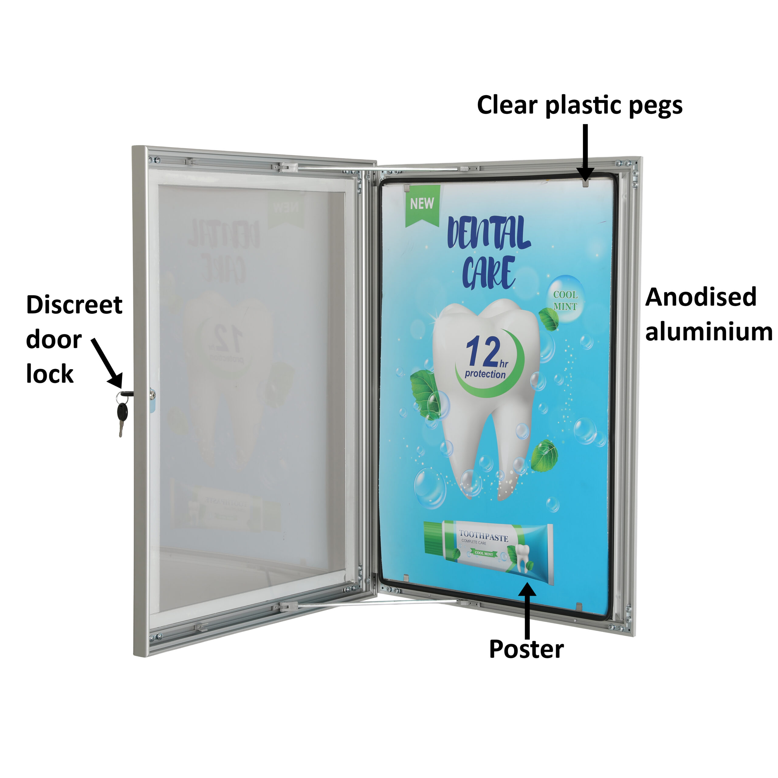 MT Displays | Sealed Poster Showboard