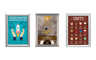 MT Displays | Basic-Opti-Snap Frame